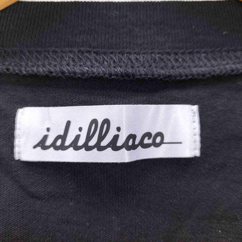 ビューティーアンドユースユナイテッドアローズ BEAUTY & YOUTH UNITED ARROWS idilliaco ハンドライティングフェイスTシャツ レディース FREE