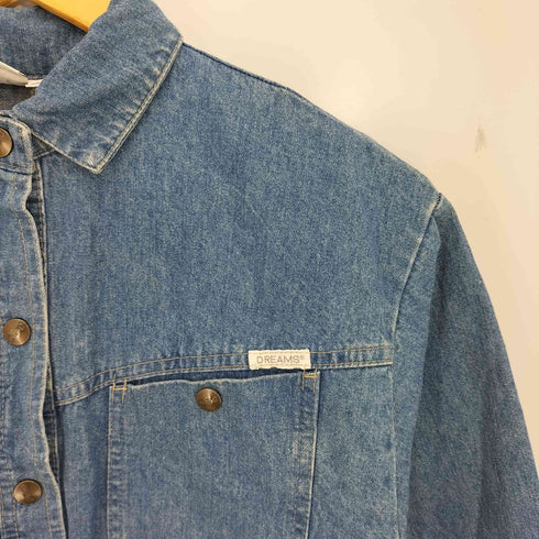 Dreams 90s スナップボタン デニムワンピース レディース import:M