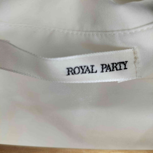 ロイヤルパーティー ROYAL PARTY とろみシャツ ティアードロングワンピース レディース FREE