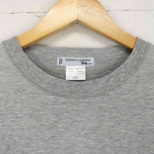 ユニオンランチ UNION LAUNCH Aging Plain Stitch Long Sleeve Tee レディース JPN:XS