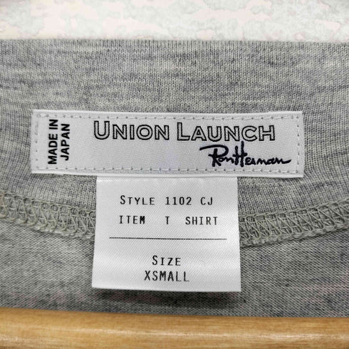 ユニオンランチ UNION LAUNCH Aging Plain Stitch Long Sleeve Tee レディース JPN:XS
