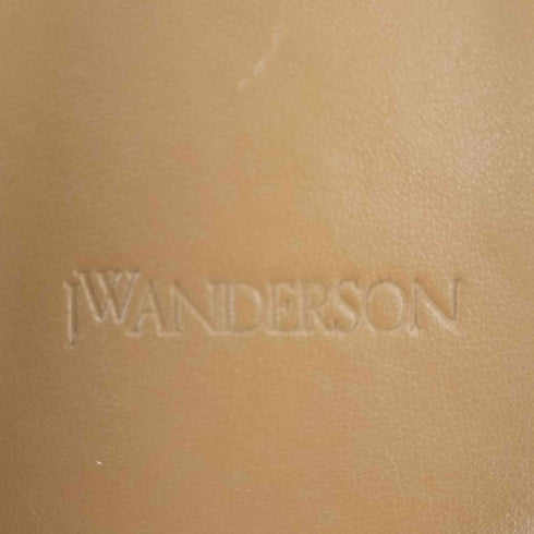 ジェイダブリューアンダーソン JW ANDERSON MIDI CAP BAG NATURAL/PECAN キャンバス ミニ キャップ レザークロスボディバッグ レディース ONE SIZE