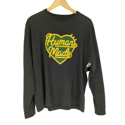 ヒューマンメイド HUMAN MADE HEART L/S T-SHIRT メンズ JPN:M
