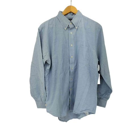 ランズエンド LANDS END コットン BD L/Sシャツ メンズ 16-34