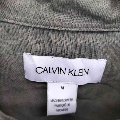 カルバンクライン CALVIN KLEIN L/Sレギュラーカラーシャツ メンズ JPN:M