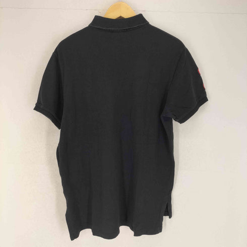 ポロバイラルフローレン Polo by RALPH LAUREN ビッグポニー&国旗刺繍ポロシャツ メンズ JPN:L