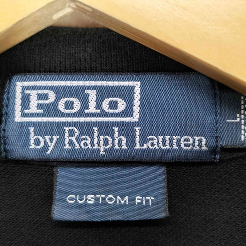 ポロバイラルフローレン Polo by RALPH LAUREN ビッグポニー&国旗刺繍ポロシャツ メンズ JPN:L