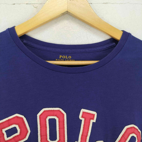 ポロラルフローレン POLO RALPH LAUREN フロントロゴ刺繍クルーネックTシャツ メンズ JPN:L