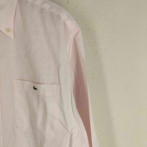 ラコステ LACOSTE 胸ロゴ刺繍 ボタンダウンシャツ メンズ JPN:5
