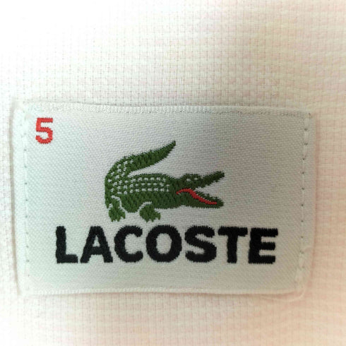 ラコステ LACOSTE 胸ロゴ刺繍 ボタンダウンシャツ メンズ JPN:5