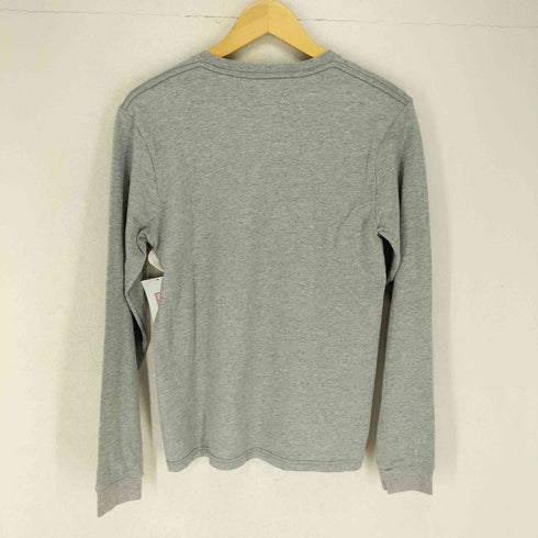 ステューシー Stussy スカルロゴプリントクルーネック長袖Tシャツ メンズ JPN:M
