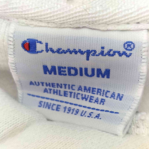 チャンピオン Champion ACTIONSTYLE PULLOVER HOODED SWEATSHIRT ビッグCロゴワッペン スウェットパーカー デカ目 レディース JPN:M