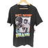 エイチアンドエム H&M フロントプリントクルーネックTシャツ メンズ