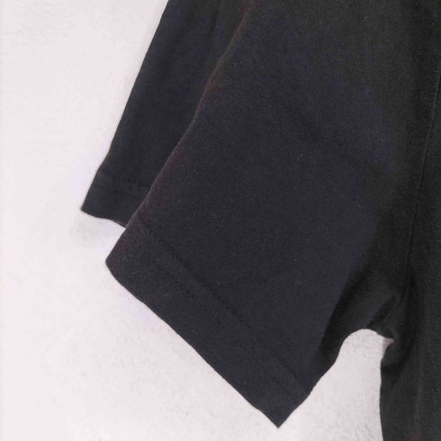 エイチアンドエム H&M フロントプリントクルーネックTシャツ メンズ