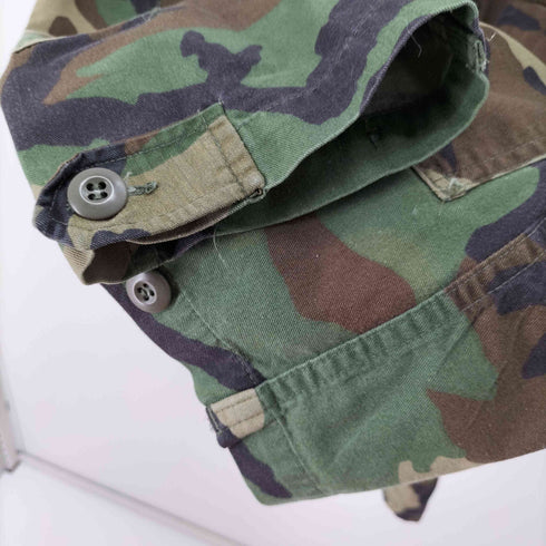 ユーエスアーミー U.S. ARMY BDU JACKET WOODLAND CAMO ミリタリー 迷彩 ウッドランドカモ メンズ