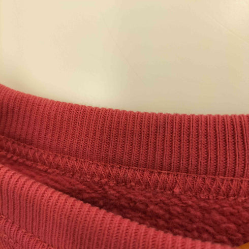 ポロバイラルフローレン Polo by RALPH LAUREN フロントプリントVガゼットクルーネックスウェット メンズ LL