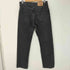 リーバイス Levis 90S 98年製 ボタン裏918 505 後染 ジップフライワイドデニムパンツ ブラックデニム メンズ 32/34