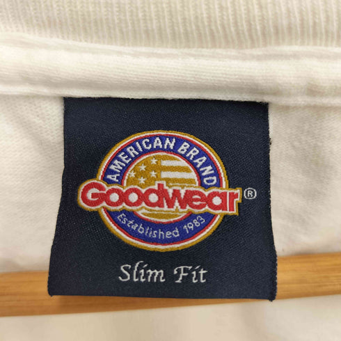 グッドウェア Goodwear USA製クルーネックYALEプリントTシャツ メンズ JPN:L