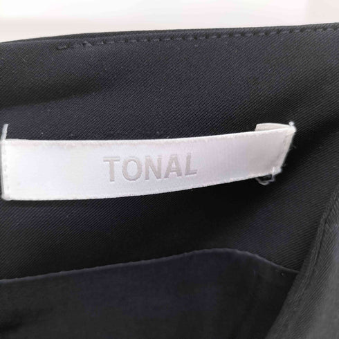 トナル TONAL ベルト付き スリットスカート レディース JPN:36