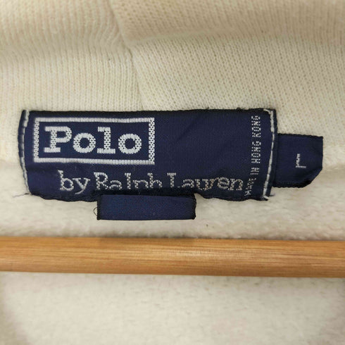 ポロバイラルフローレン Polo by RALPH LAUREN バイカラーフロントワッペンプルオーバーフーディ メンズ JPN:L
