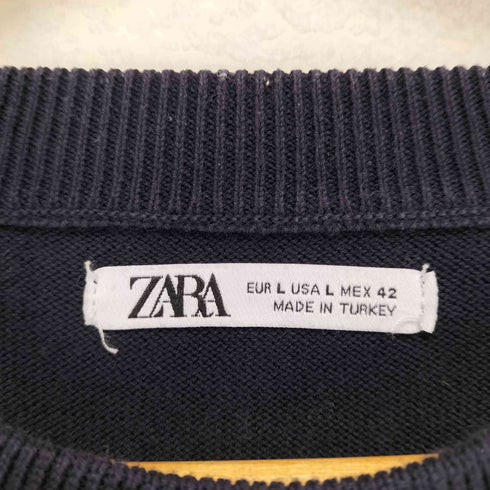 ザラ ZARA WORLD PLAYER CHAMPIONSHIP クルーネックニット メンズ JPN:L