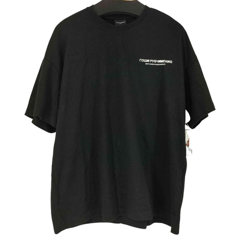MASTER NUMBER FAKE BACK SLIT T-SHIRTS (GOSHA) メンズ ONE SIZE