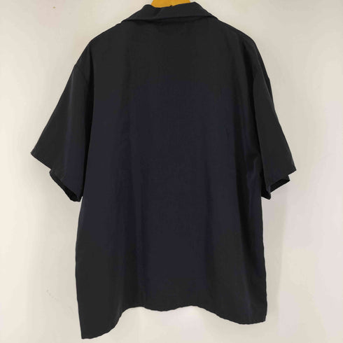 ノーバウンダリーズ no boundaries ドラゴン刺繍 S/S 開襟シャツ メンズ import:XL