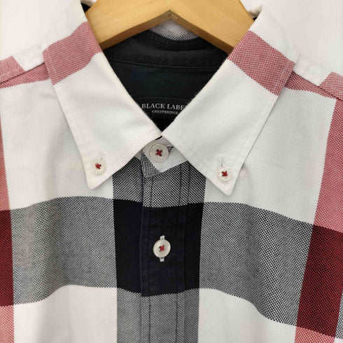 ブラックレーベルクレストブリッジ BLACK LABEL CRESTBRIDGE コットンチェック BDシャツ メンズ JPN:L