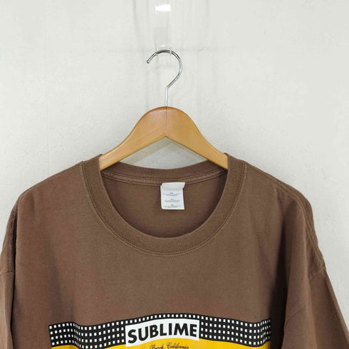 ギルダン GILDAN 両面プリント バンドTEE メンズ import:XL