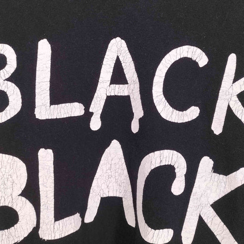 ブラックコムデギャルソン BLACK COMME des GARCONS 09AW BLACK BLACK プリントL/S TEE メンズ JPN:S