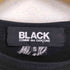 ブラックコムデギャルソン BLACK COMME des GARCONS 09AW BLACK BLACK プリントL/S TEE メンズ JPN:S