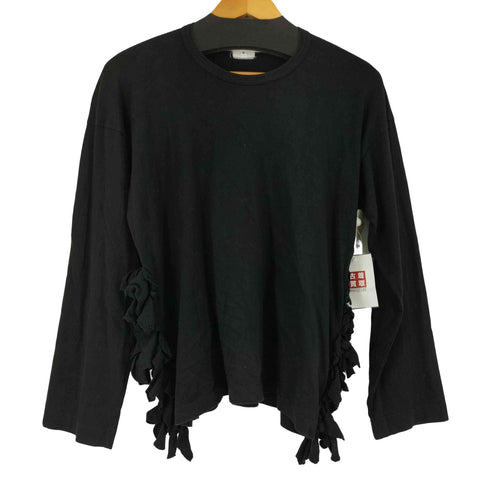 コムデギャルソンコムデギャルソン COMME des GARCONS COMME des GARCONS 17SS サイドフリルデザイン L/S Tシャツ レディース JPN:S