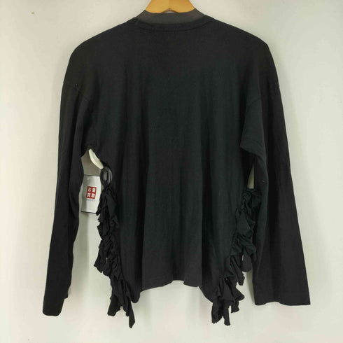 コムデギャルソンコムデギャルソン COMME des GARCONS COMME des GARCONS 17SS サイドフリルデザイン L/S Tシャツ レディース JPN:S