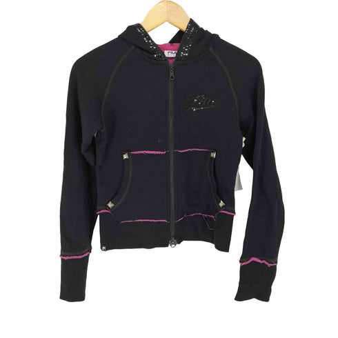 フィラ ゴルフ FILA GOLF スタッズスパンコールデザインジップパーカー レディース JPN:M