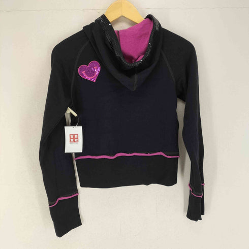 フィラ ゴルフ FILA GOLF スタッズスパンコールデザインジップパーカー レディース JPN:M