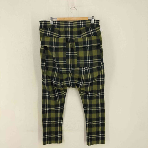 エーエフアーティファクト A.F ARTEFACT サルエルチェックパンツ Side Zip Chack Sarouel Long Pants メンズ JPN:1