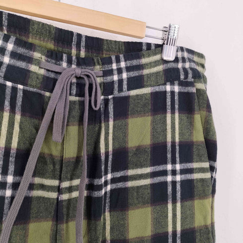 エーエフアーティファクト A.F ARTEFACT サルエルチェックパンツ Side Zip Chack Sarouel Long Pants メンズ JPN:1