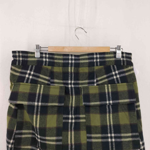 エーエフアーティファクト A.F ARTEFACT サルエルチェックパンツ Side Zip Chack Sarouel Long Pants メンズ JPN:1