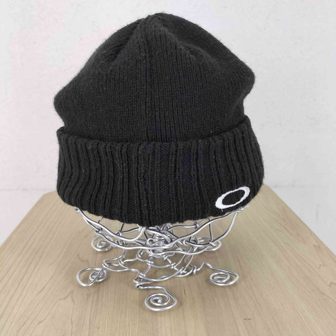 オークリー OAKLEY 00s スカル刺繍アクリルニットキャップ メンズ