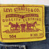 リーバイス Levis 504 シンチバック ペインターデニムパンツ メンズ W30 L33