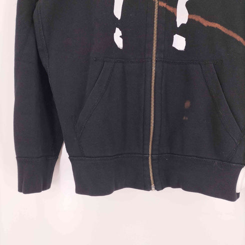 ポロラルフローレン POLO RALPH LAUREN ペイント加工ジップアップパーカー メンズ import:L