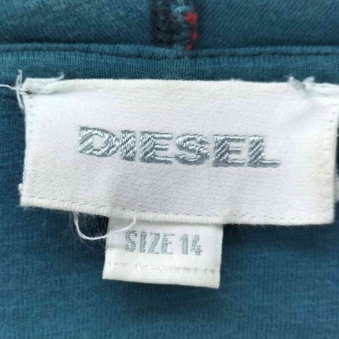 ディーゼル DIESEL ボーダーコットンフーディー メンズ 14