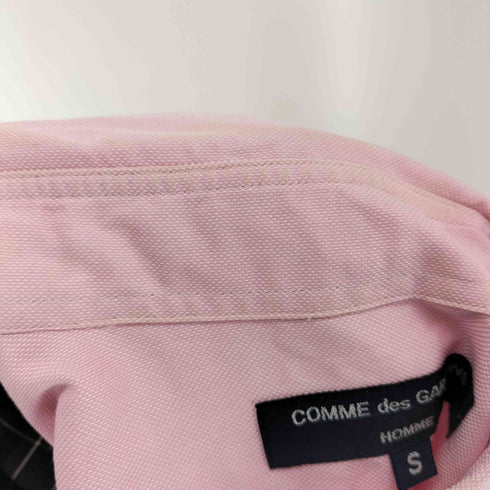コムデギャルソンオム COMME des GARCONS HOMME AD2008 ポケット切替 ボタンダウン チェック シャツ メンズ JPN:S
