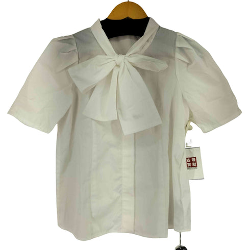 アンアナザーアンジェラス an another angelus S/S ビッグボウタイシャツ レディース FREE