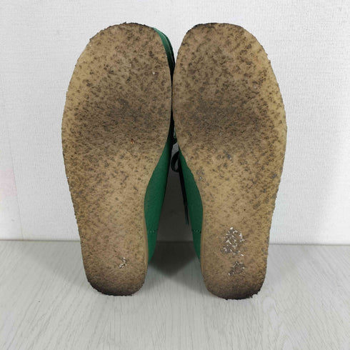 クラークスオリジナルズ Clarks ORIGINALS WallabeeBT Cactus Green ワラビー レザーアッパー クレープソール レディース UK:4