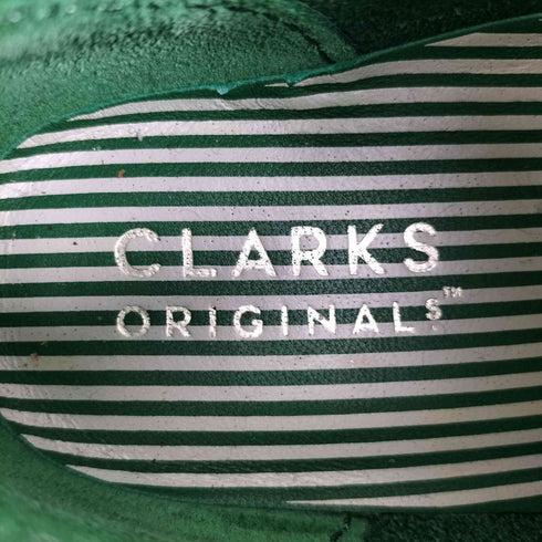 クラークスオリジナルズ Clarks ORIGINALS WallabeeBT Cactus Green ワラビー レザーアッパー クレープソール レディース UK:4