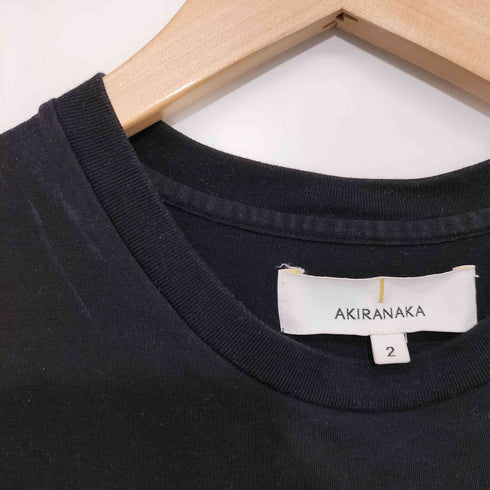 アキラナカ AKIRA NAKA 前面プリントクルーネック半袖Tシャツ レディース 2
