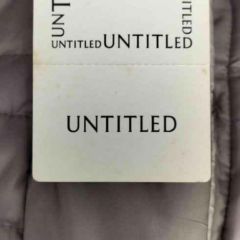 アンタイトル UNTITLED ラクーンファー付き リバーシブルダウンコート レディース JPN:3