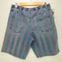 ステューシー Stussy 80-90s OLD STUUSSY ストライプデニム バギーショーツ ショートパンツ ハーフパンツ メンズ MEDIUM