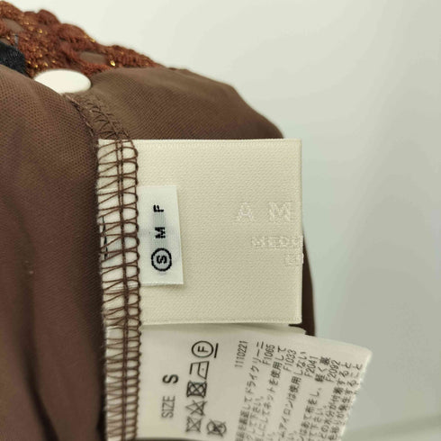 アメリ AMERI レースロングスカート レディース S